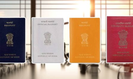 Indian Passport Colors